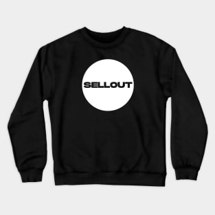 Sellout Circle (White) Crewneck Sweatshirt